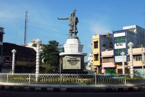 Monumen Guru Pa Timpus di Jalan Guru Patimpus Medan