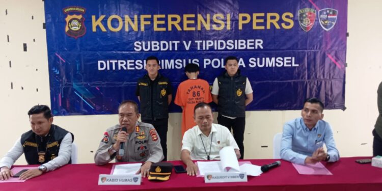 Subdit Siber Ditreskrimsus Polda Sumsel Tangkap Pelaku Promosi Judi Online, Dua Pelaku Masih Pelajar