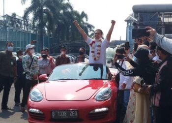 Saipul Jamil Bebas Disambut Bagaikan Pahlawan Menang Perang