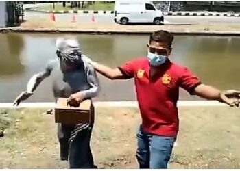 Mantan Polisi Manusia Silver, Ditangkap Pol-PP