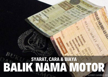 Cara dan Biaya Balik Nama Motor 2021