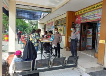 Gebyar Vaksinasi Presisi Polri, Polsek Arcamanik Diserbu