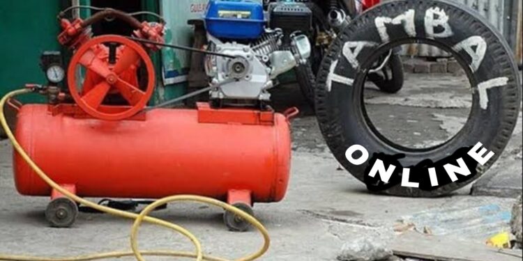 Penegakan PPKM, Tambal Ban Ditutup Kecuali Online