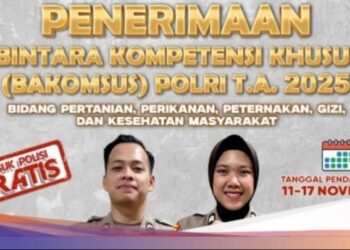 Segera ! Penerimaan Anggota Polri dari Jalur Khusus