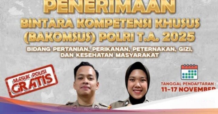 Segera ! Penerimaan Anggota Polri dari Jalur Khusus