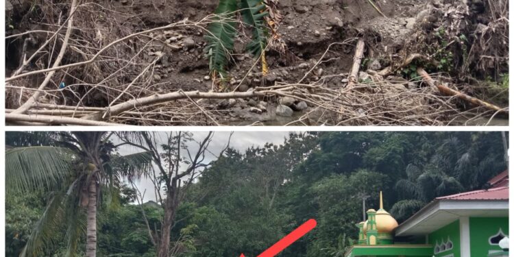 Bronjong Penahan Air Rusak, Masyarakat Desa Adolang Dhua Majene Cemas