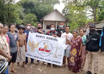 ELANG MAUT KEMBALI,  BAKSOS KORBAN BANJIR JEMBER