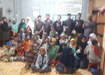 Club Hukum Elang Maut  Sumsel Menutup Ramadhan dengan Berbagi Berkah