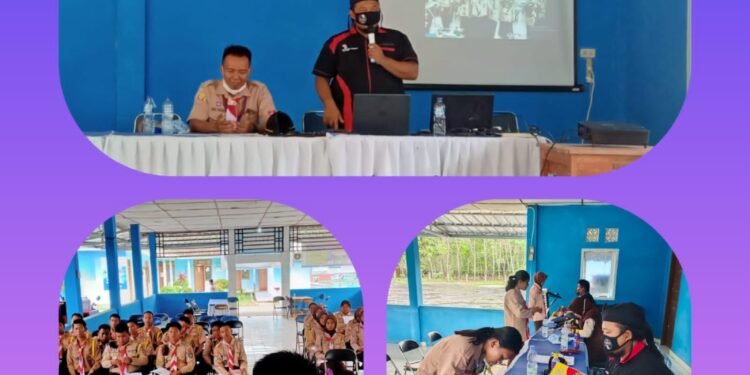 Paralegal Elang Maut Memberikan Penyuluhan Bahaya Narkotika