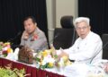 Kapolda  dan Wagub Sumsel Membahas Rancangan Permen ESDM Terkait Sumur Minyak Bumi di Semsel