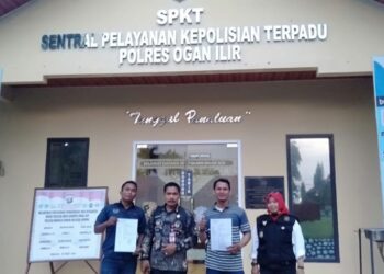 Suami Calon Kades Arogan dilaporkan ke Polisi