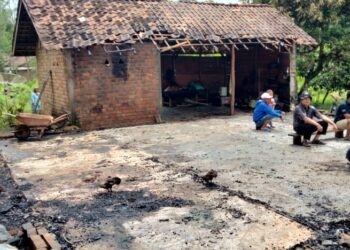 Rumah Warga Habis, Pos Damkar Batumarta OKU Tidak Berfungsi