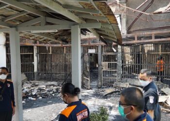 3 Petugas Menjadi Tersangka Kebakaran Lapas Tangerang