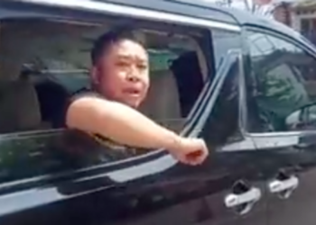 Terungkap Identitas Penumpang Alphard Yang Maki Polisi