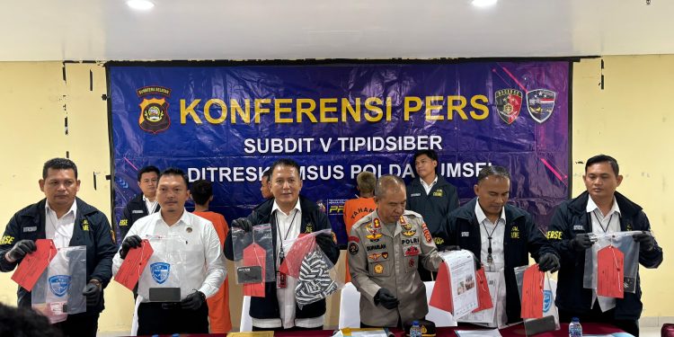 Polda Sumsel Tangkap Tiga Pelaku Penyebaran Video Pornografi dan Jasa VCS