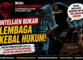 LBH Elang Maut Indonesia Kritik Pernyataan “Tugas Intelijen  untuk Melanggar Hukum”