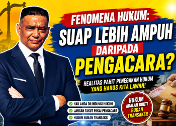 Ketika Suap Dianggap Lebih Ampuh Daripada Pengacara: Fenomena Rusaknya Kepercayaan Publik Terhadap Penegakan Hukum