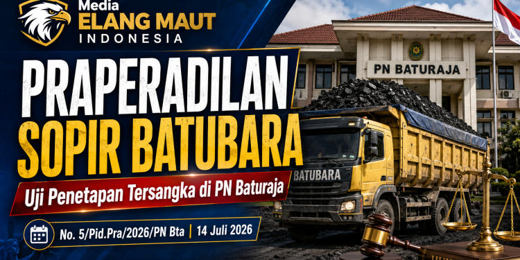 LBH Elang Maut Indonesia Daftarkan Praperadilan untuk Sopir Pengangkut Batubara di PN Baturaja